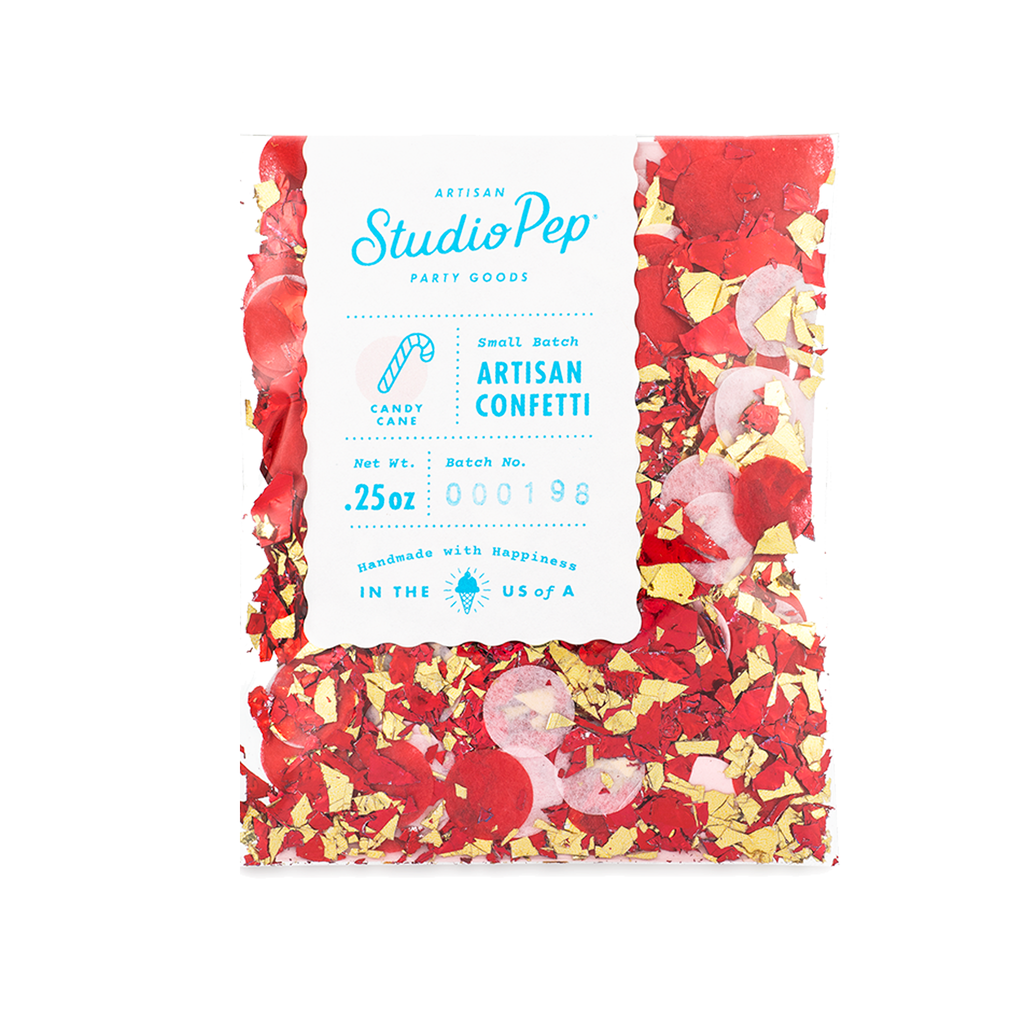 Candy Cane Arisan Confetti