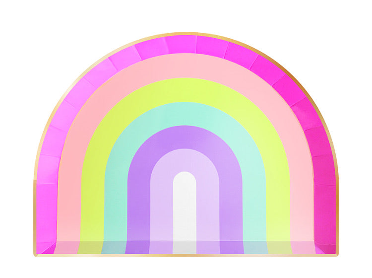 Large Rainbow Plate