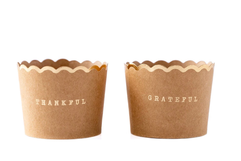 Kraft Thankful & Grateful Baking/ Food Cups