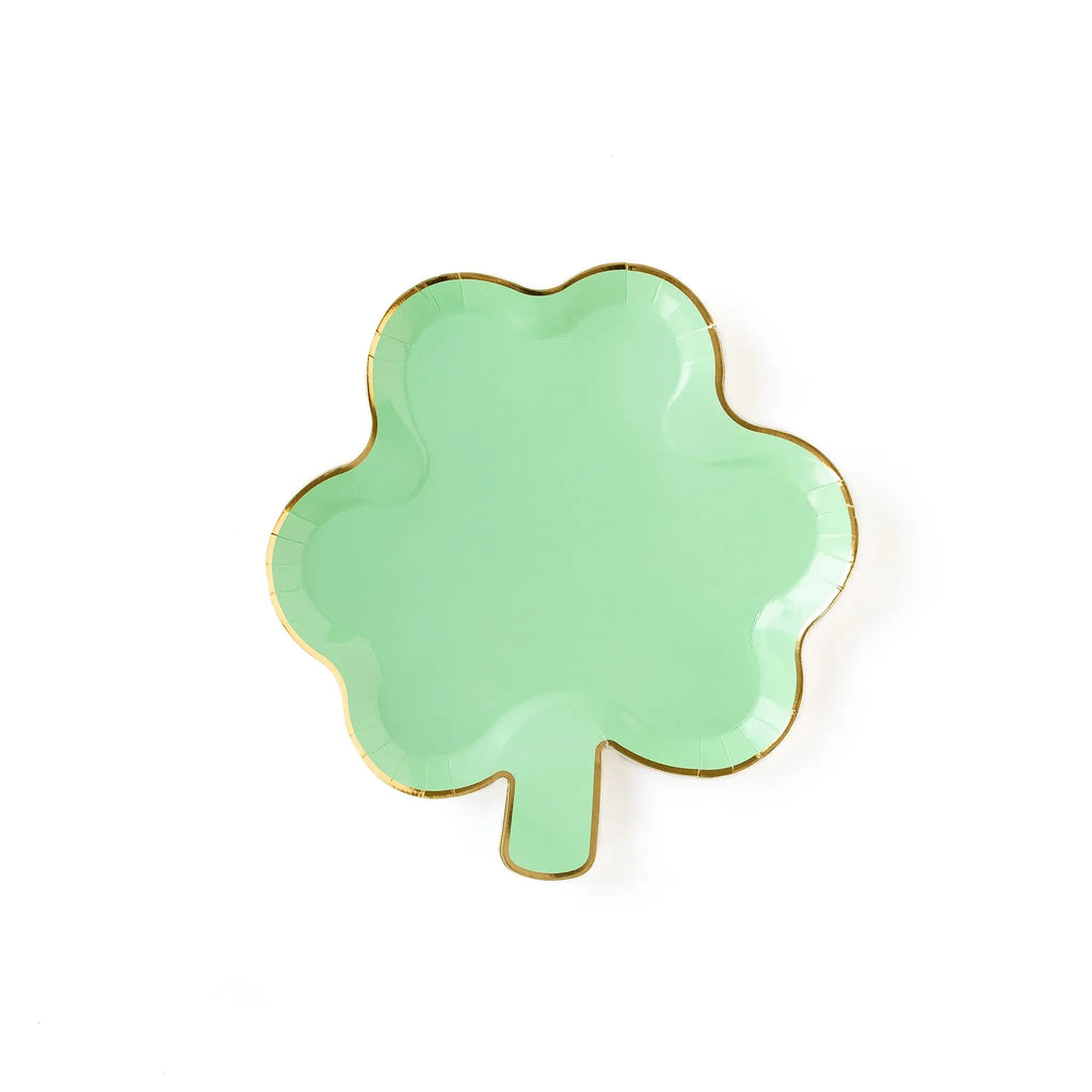 Pastel Shamrock Plate