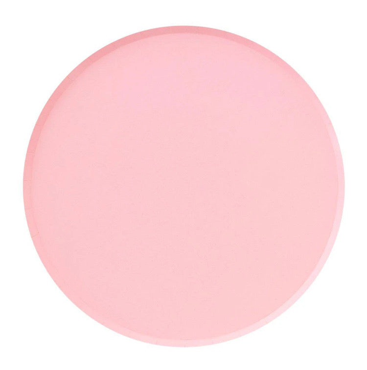 Oh Happy Day Plates Large- Blush