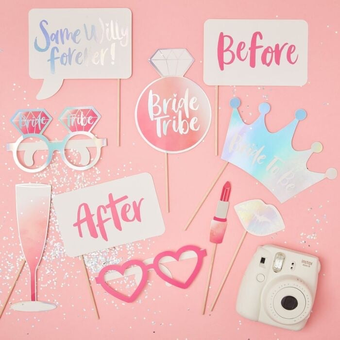 Bride Tribe Photo Booth Props