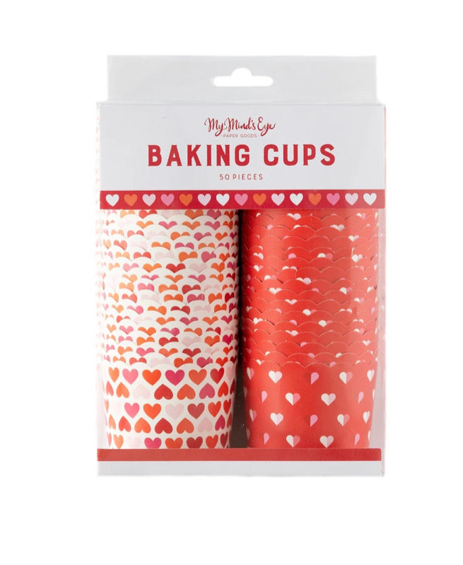 Lots O Hearts Baking Cups