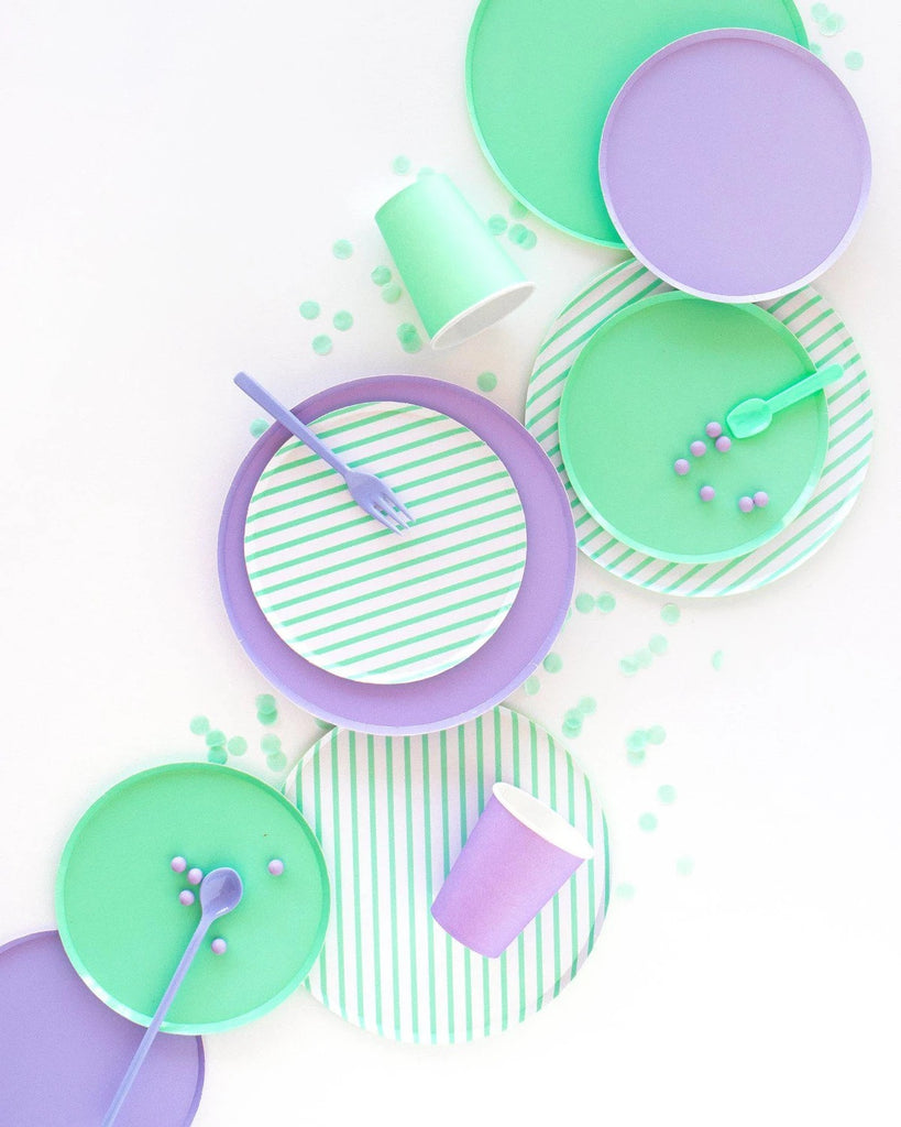 Oh Happy Day Plates Small (Lilac)