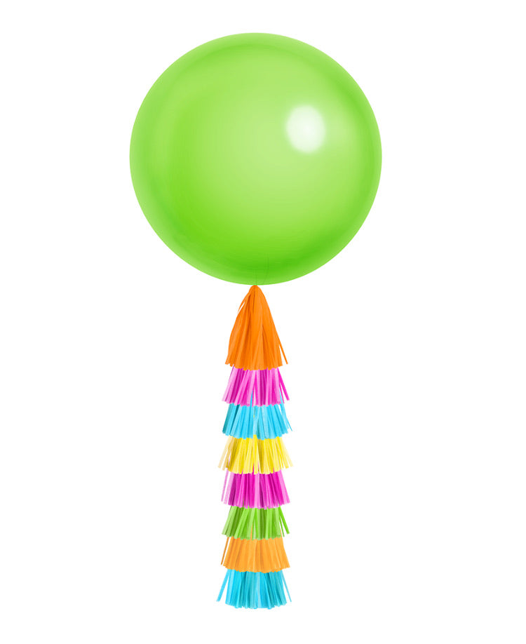 Giant Balloon with DIY Tassels- Fiesta
