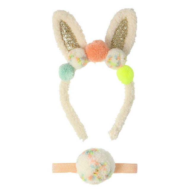Pom Pom Bunny Ear Dress Up