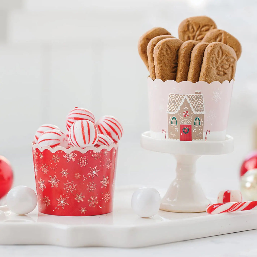 Gingerbread House Baking Cups