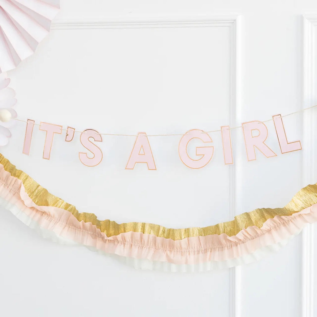 "It's a Girl" Banner