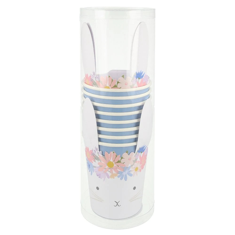 Spring Floral Bunny Cup