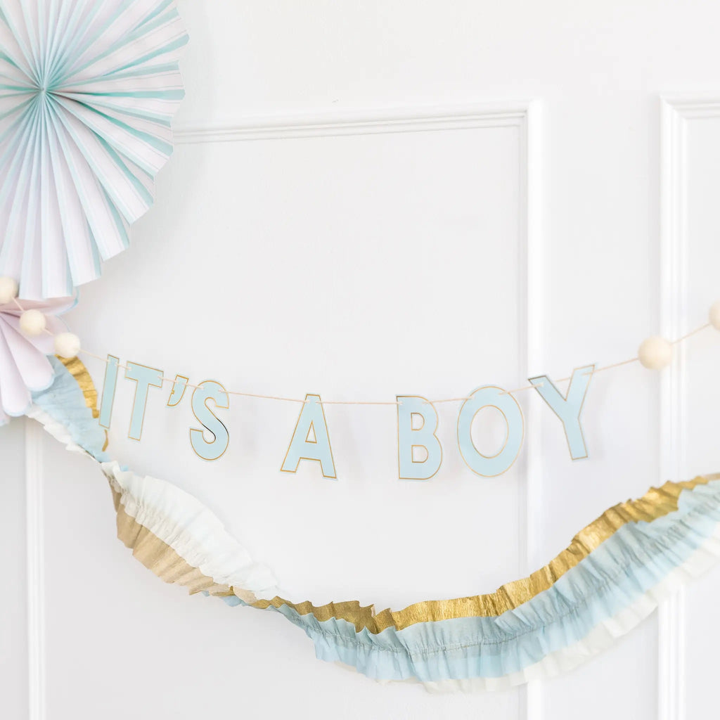 "It's a Boy" Banner