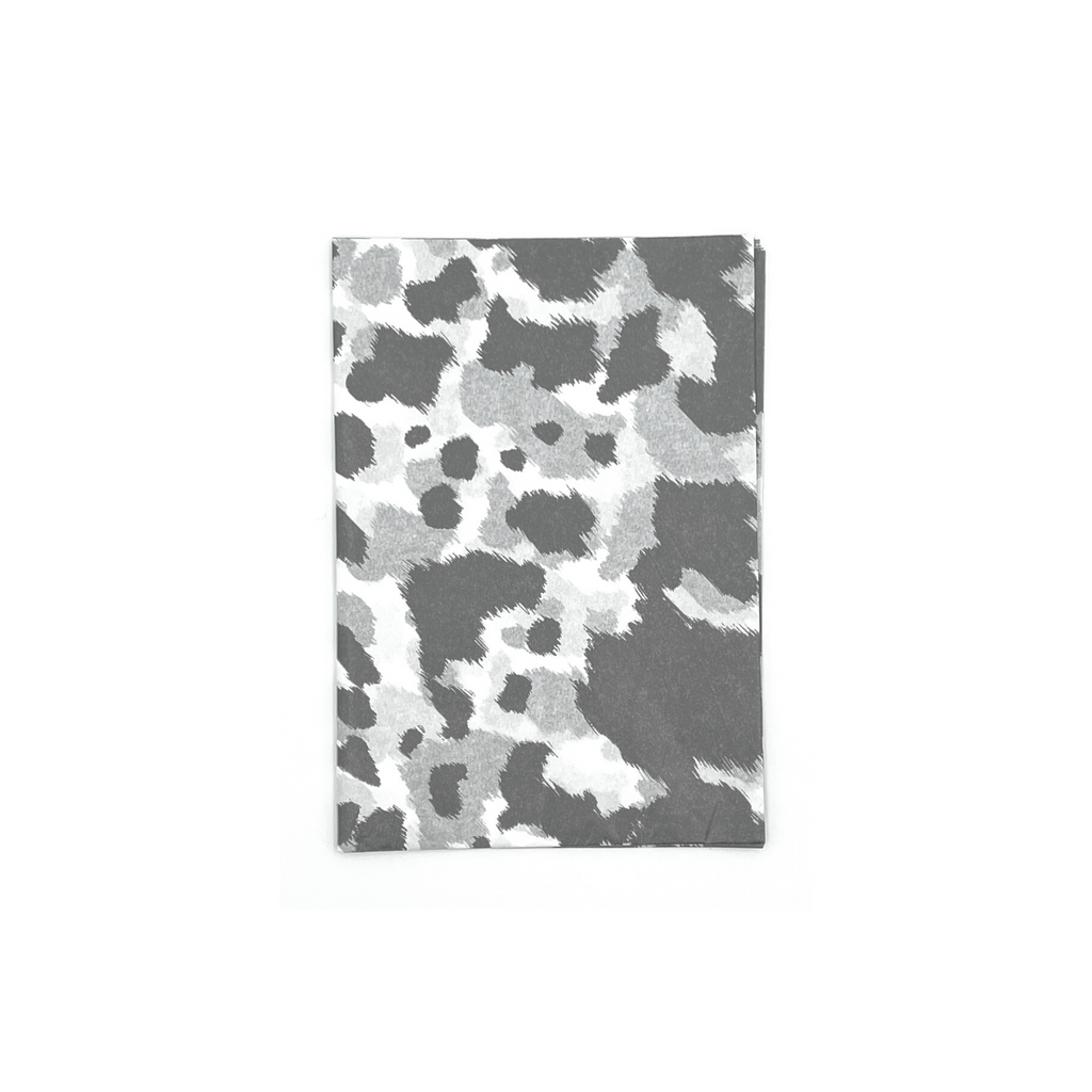 Black Cowhide Tissue Paper