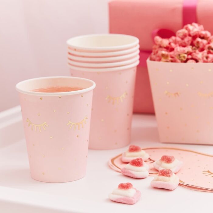 Pink Pamper Party Cups