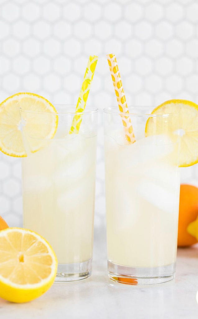 Lemons & Oranges Reusable Straws