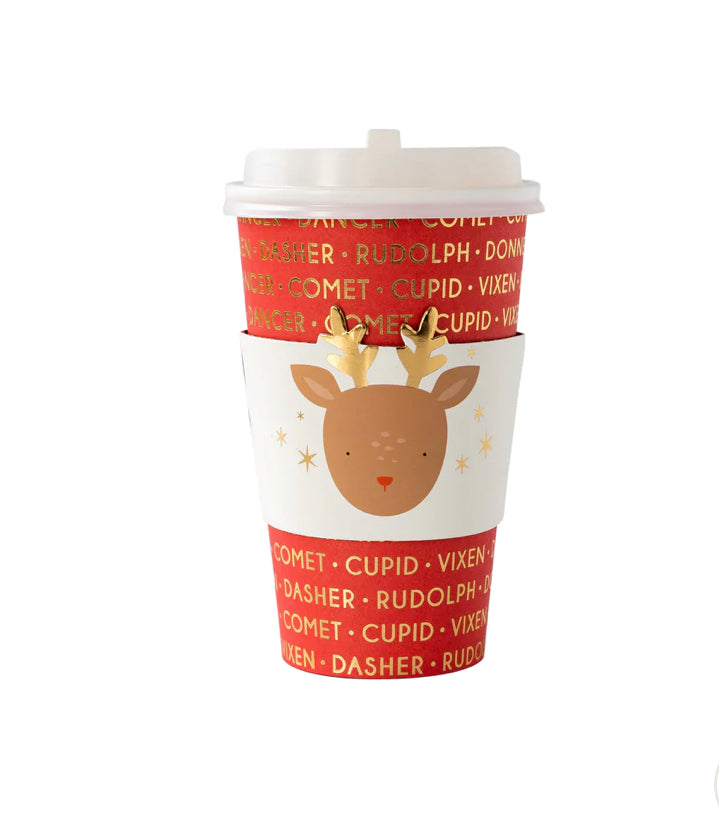 Reindeer Games To- Go Cups