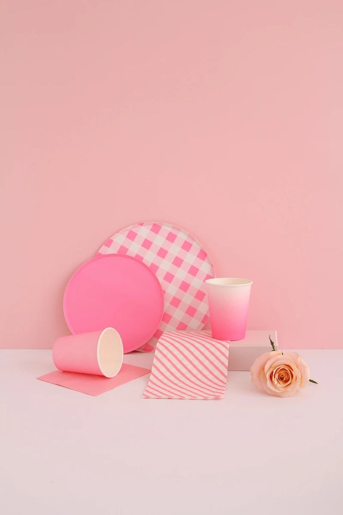 Oh Happy Day Dinner Napkins- Blush