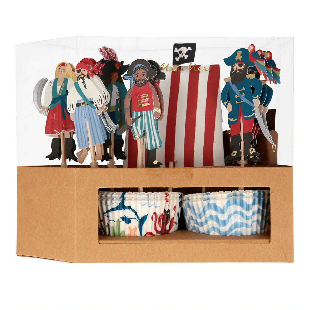 Pirate Ship Cupcake Kit
