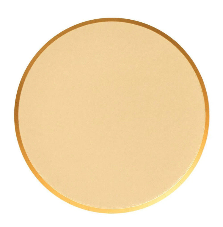 Oh Happy Day Plates Small- Gold
