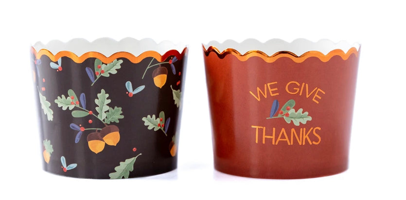 We Give Thanks Baking/ Food Cups