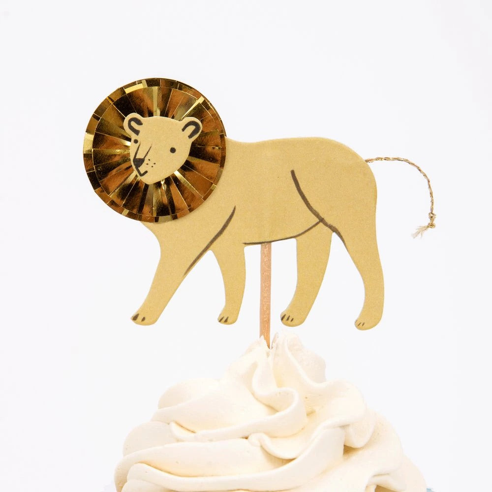 Safari Animal Cupcake Kit