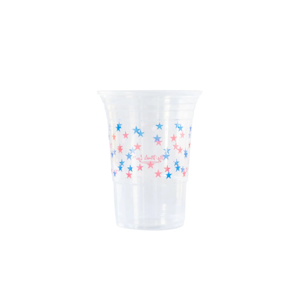 Multi Stars Plastic Cups