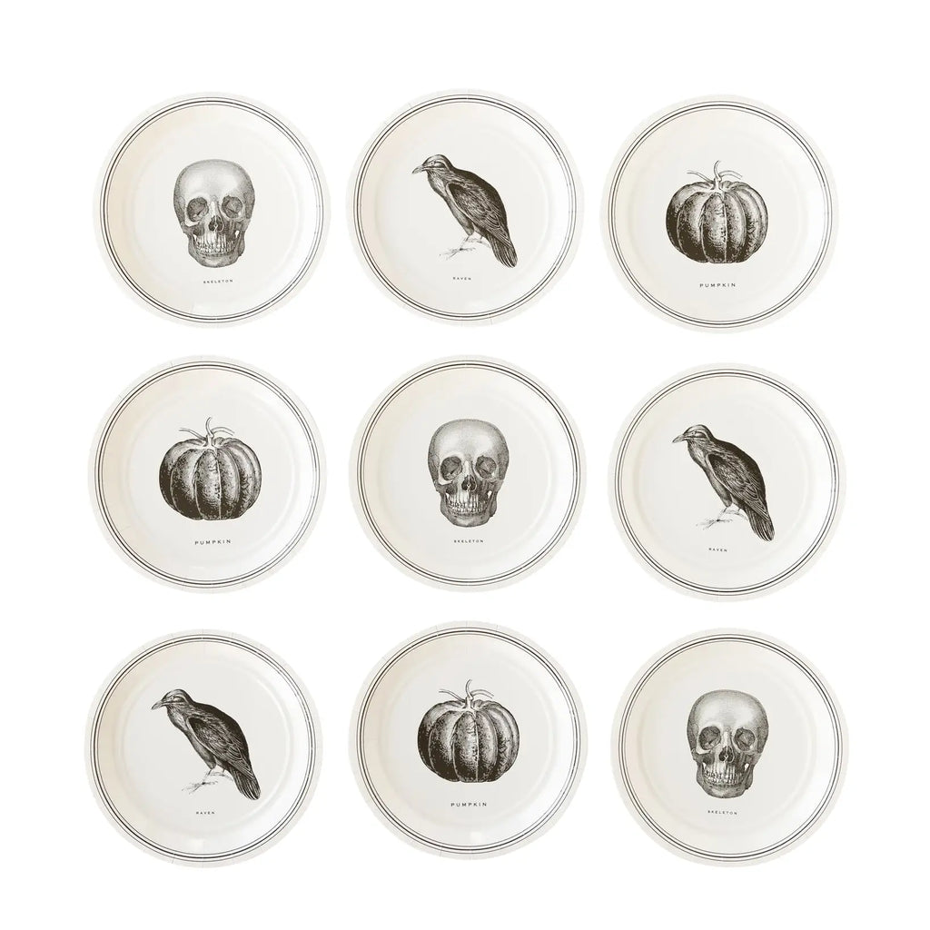 EPHEMERA HALLOWEEN PLATE SET