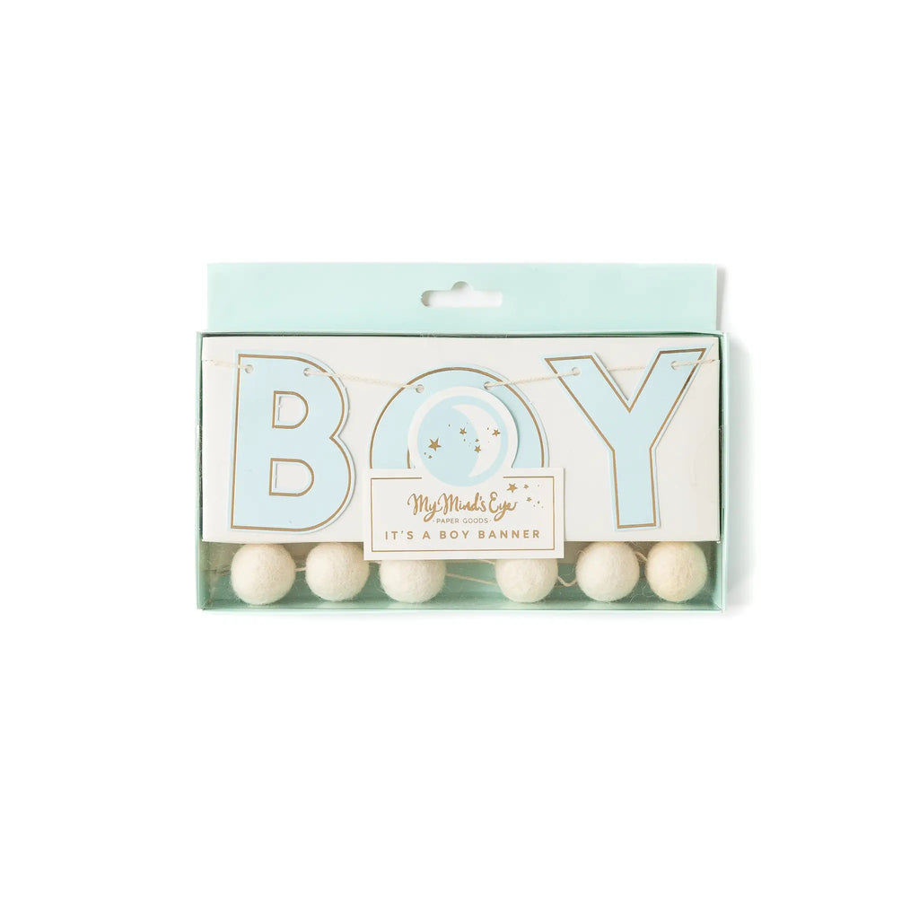 "It's a Boy" Banner