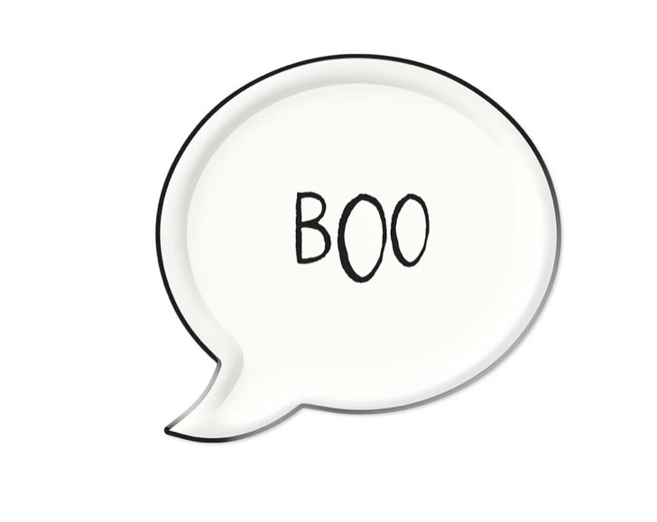 Happy Haunting Boo Plate