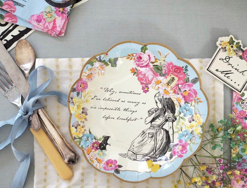 Truly Alice Dainty Plates