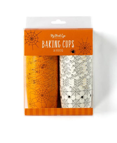 Spider Web Baking Cups