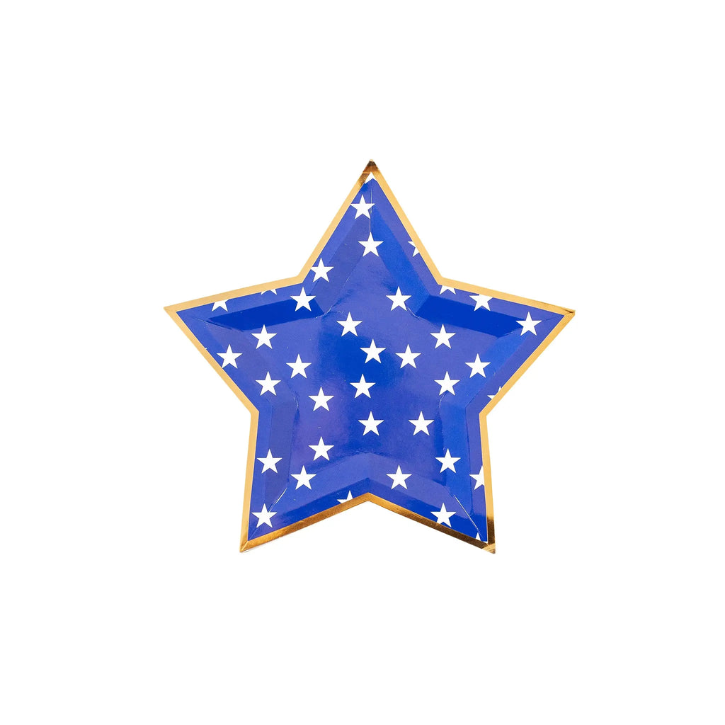 Stars and Stripes Star Shaped Plates