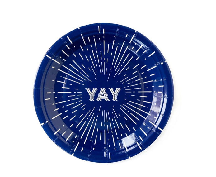 YAY Fireworks Plate