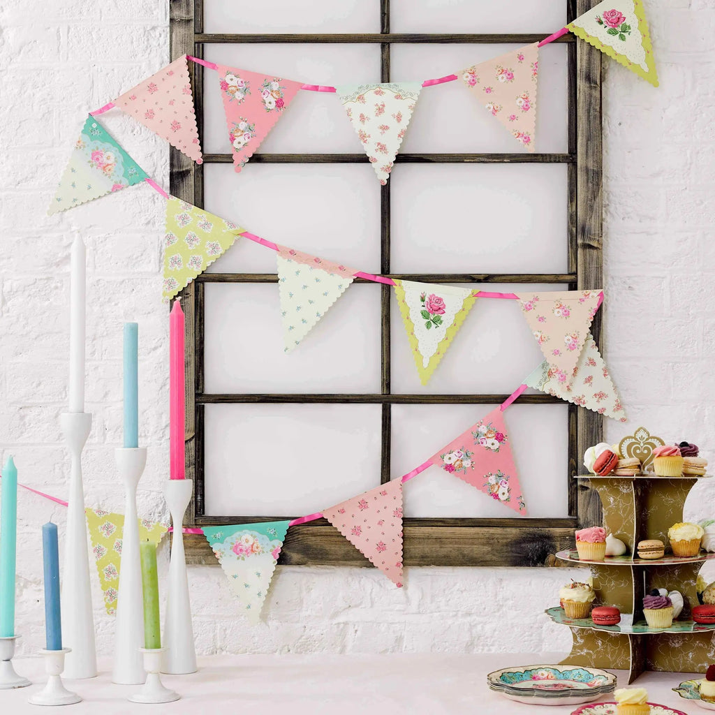 Truly Scrumptious Floral Bunting