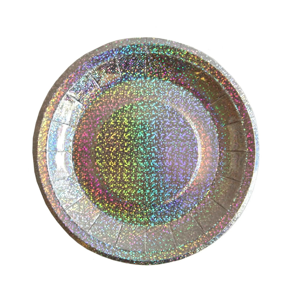 Mini Disco Canapé Plates