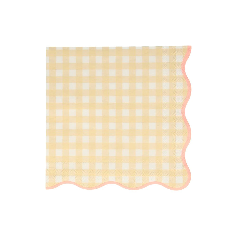 Gingham Large Napkins