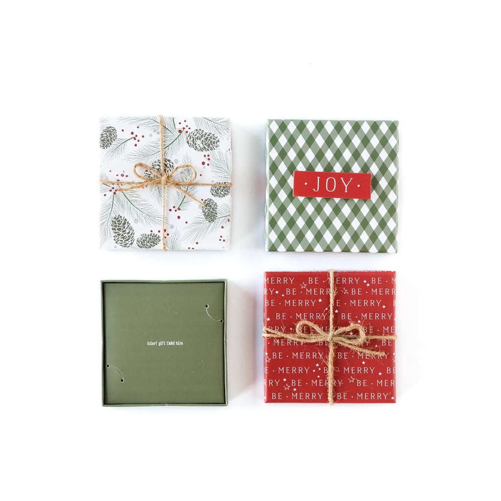 Needles and Cones Gift Card Boxes