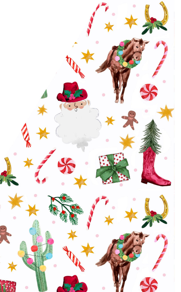 Ho Ho Howdy Gift Wrapping Paper