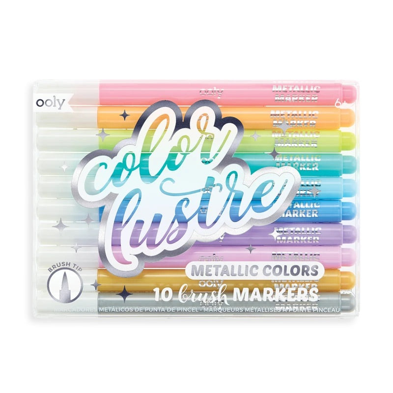 Color Lustre Metallic Brush Marker