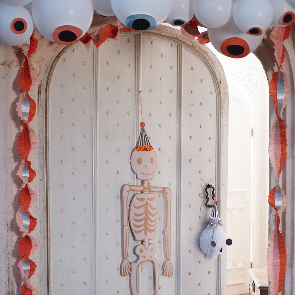 Vintage Halloween Hanging Skeletons