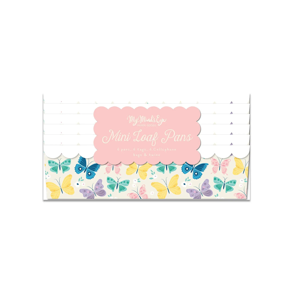 Butterfly Floral Loaf Pan Set