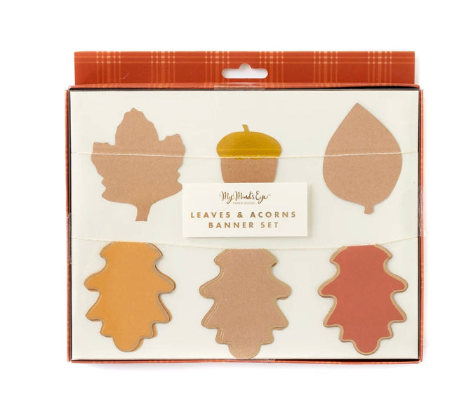 Harvest Mini Leaves Banner Set