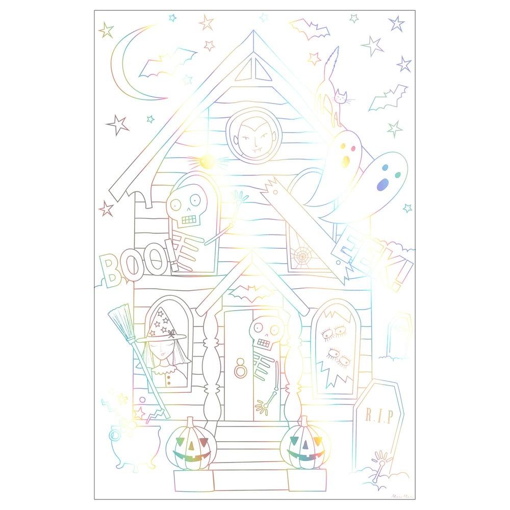 Halloween Coloring Posters