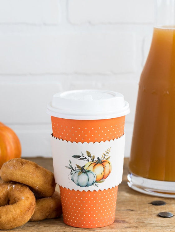 Pumpkin Coffee Cups