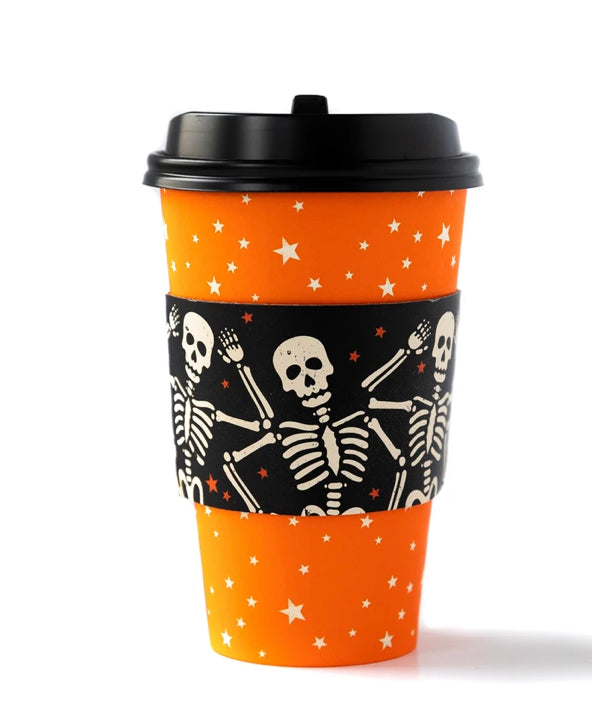 Dancing Skeleton Coffee Cups