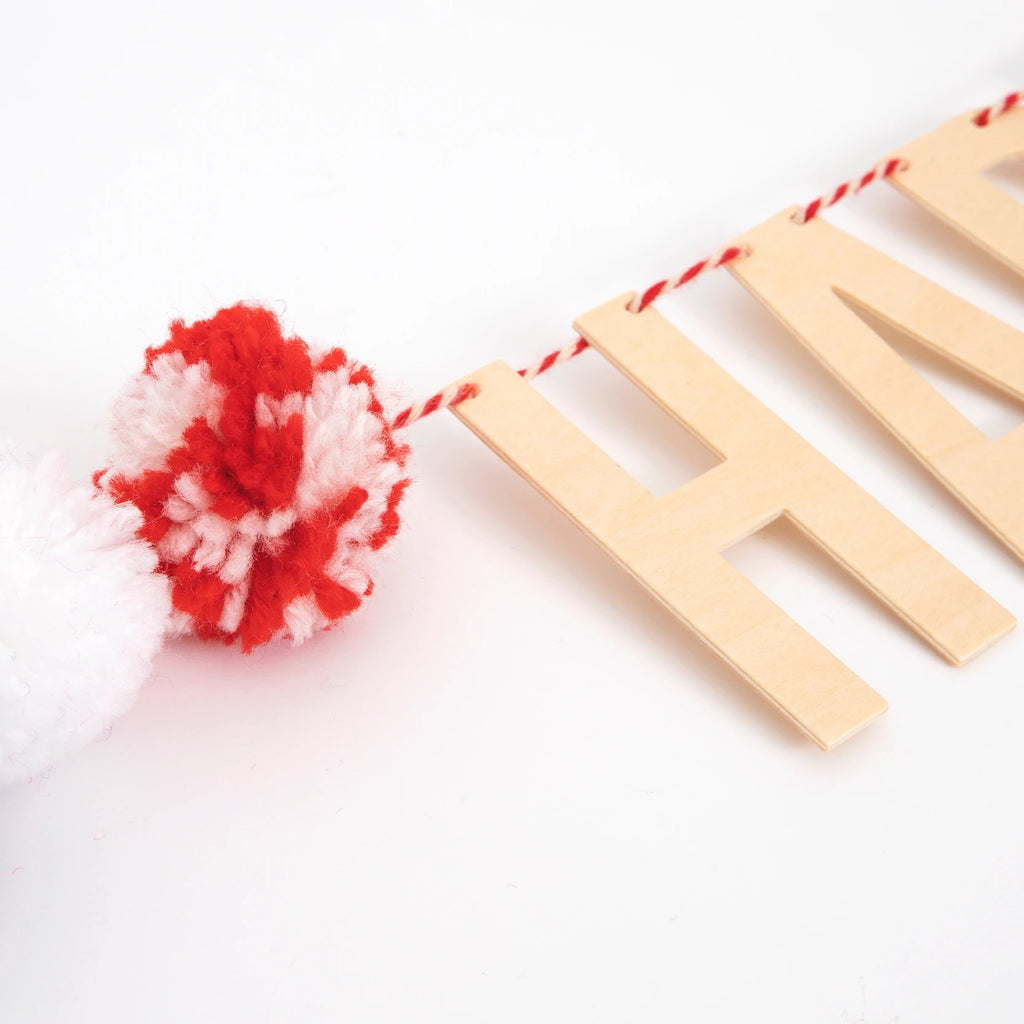 4th of July PomPom Garland