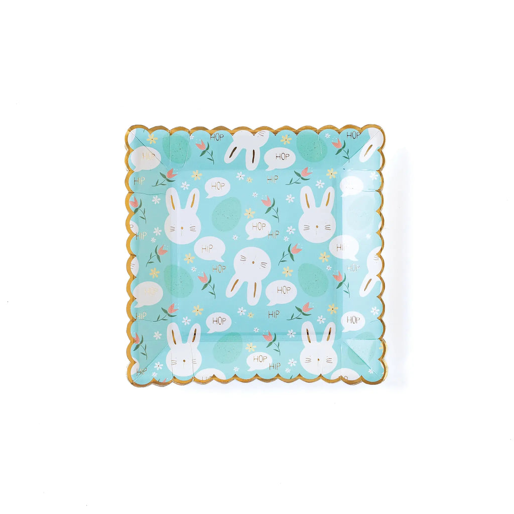Bunny Scallop 9" Plate