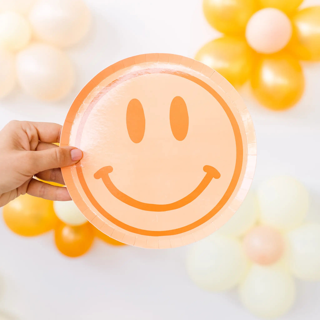 Peace & Love Smile Dessert Plate