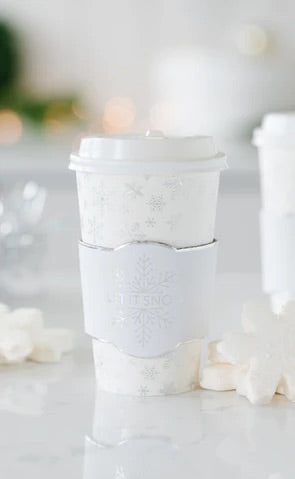 Silver Glam To Go Cups