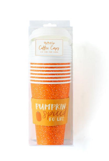 Pumpkin Spice Fo' Life Coffe Cups