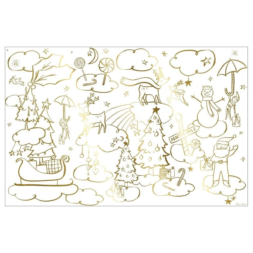 Christmas Coloring Posters