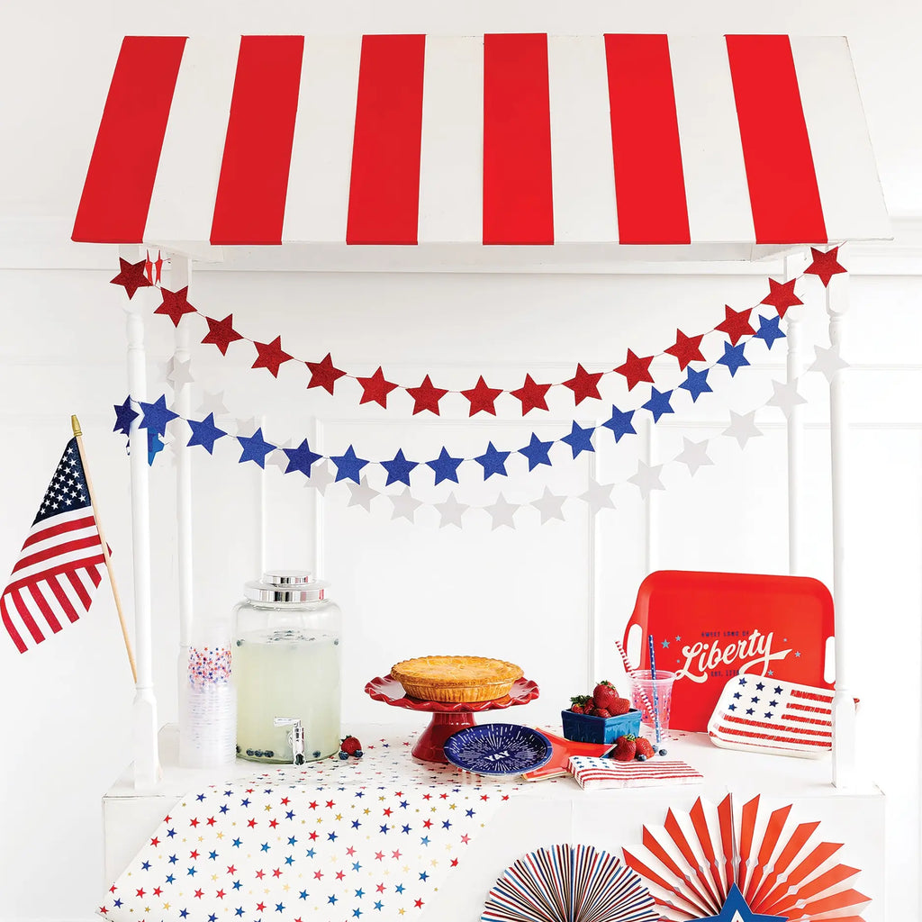 Stars and Stripes Mini Banner